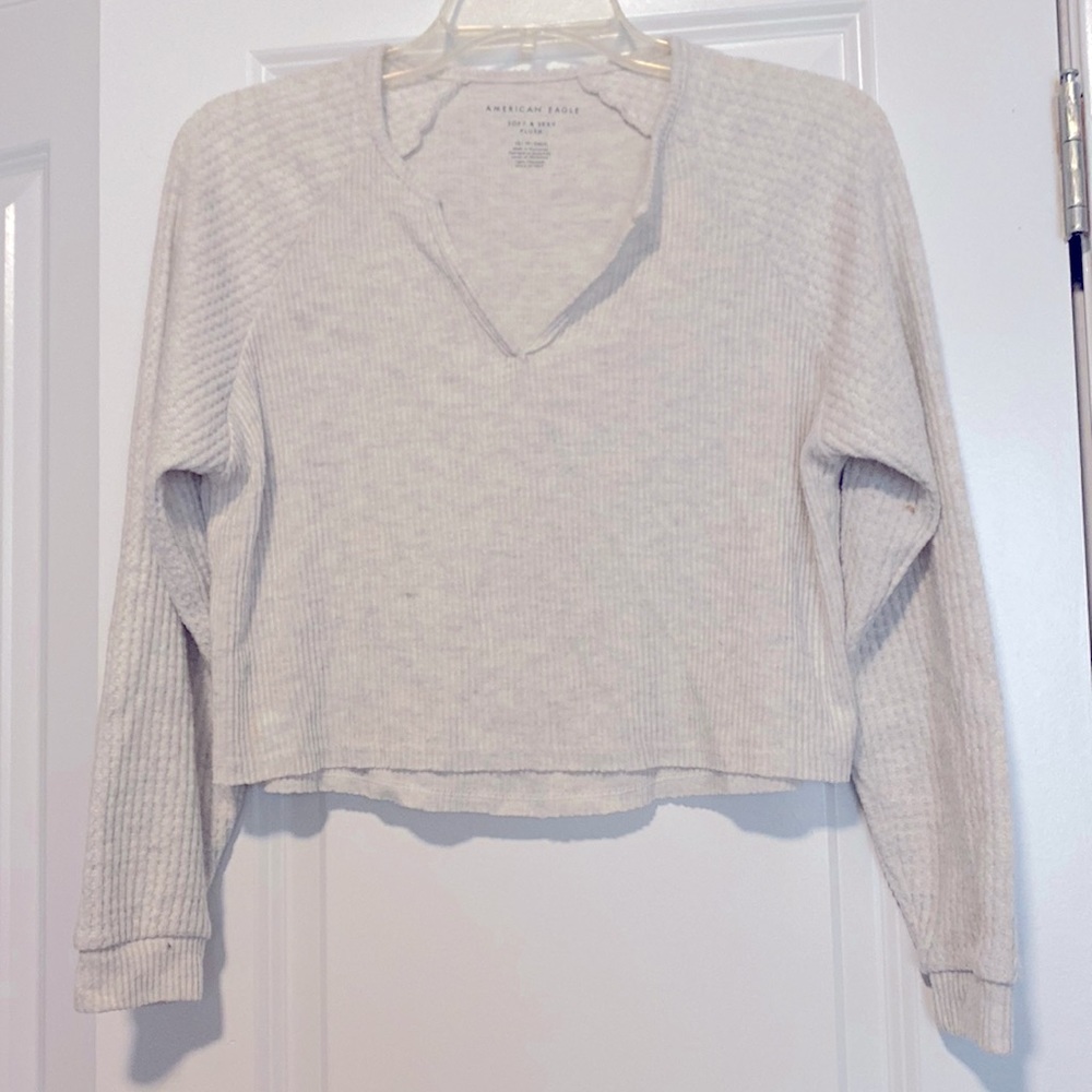 American Eagle soft and sexy plush sweater